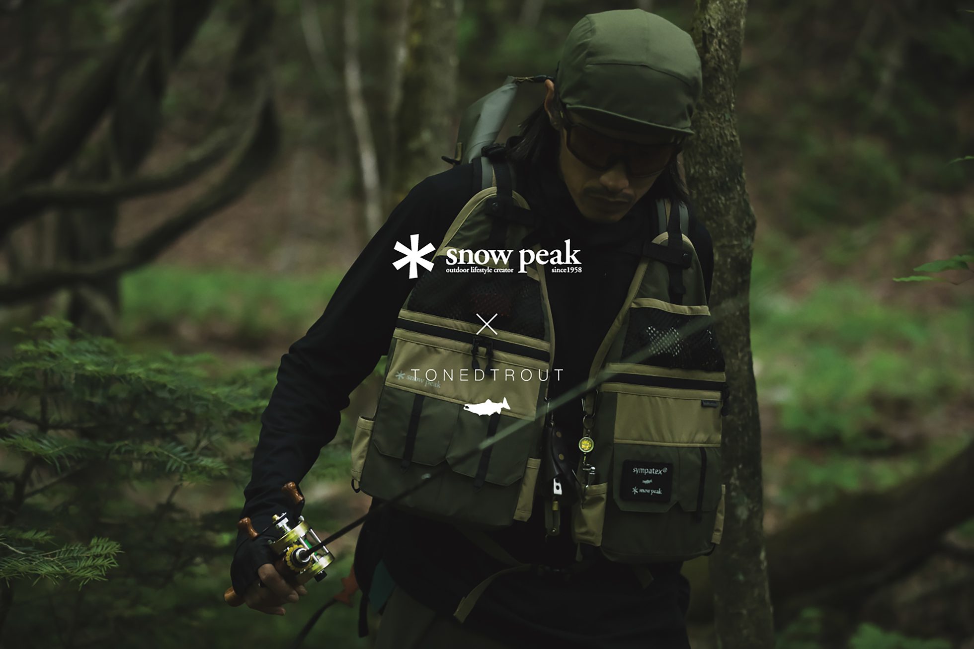 Snow Peak × TONEDTROUT 2025コラボレーションアイテムを2月28日（金