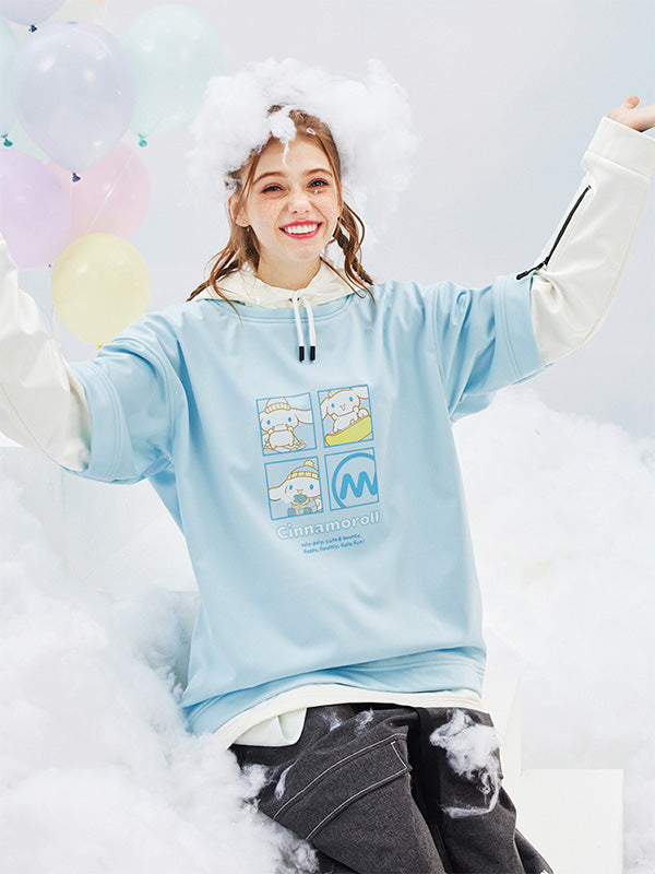 Men's Nandn x Hello Kitty Snowboard Hoodie | Snowshred.com