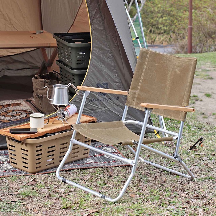 WAXED CANVAS ROVER CHAIR TYPE LOW / ワックスドキャンバス ローバー