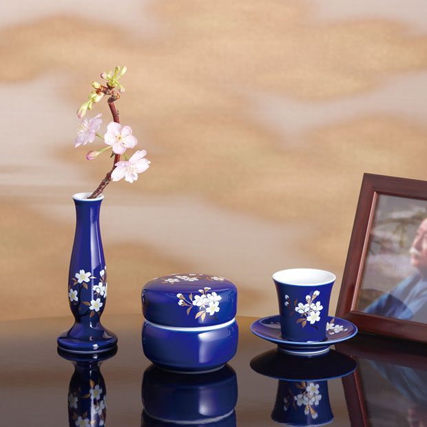 茶湯器 深川製磁 瑠璃磁さくら | ソウルジュエリー 公式ブランドサイト