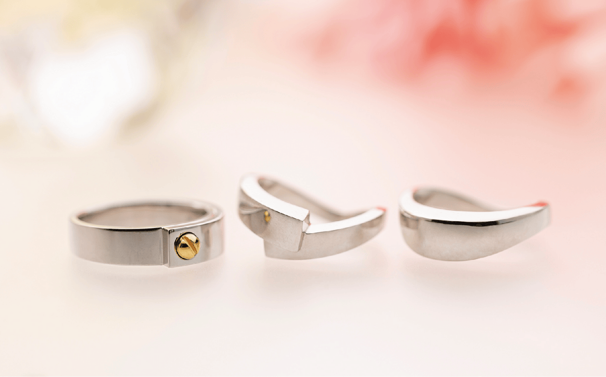 遺骨リング-Soul Jewelry Style Shop（特約店）限定 完全防水プラチナ