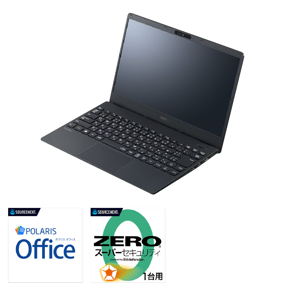 NEC13.3型ノートPC（VersaPro VK743）｜ソースネクスト