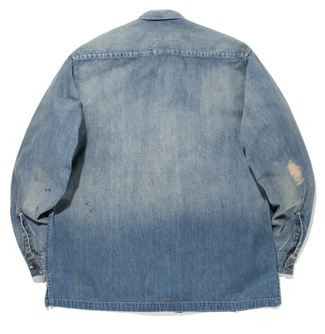 DENIM ZIP WORK SHIRT JACKET デニムジップジャケット-バウワウ 通販
