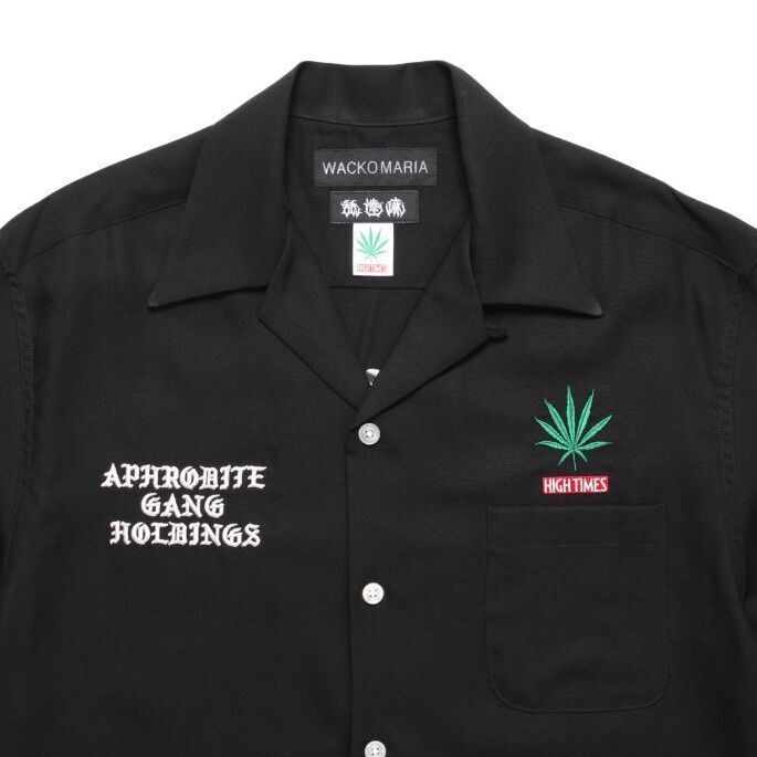 舐達麻 / HIGH TIMES / 50'S OPEN COLLAR SHIRT 舐達麻 ハイタイムズ