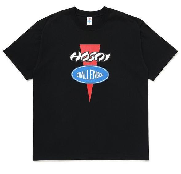 HOSOI x CHALLENGER FRONT LOGO S/S TEE クリスチャン・ホソイ ダブル