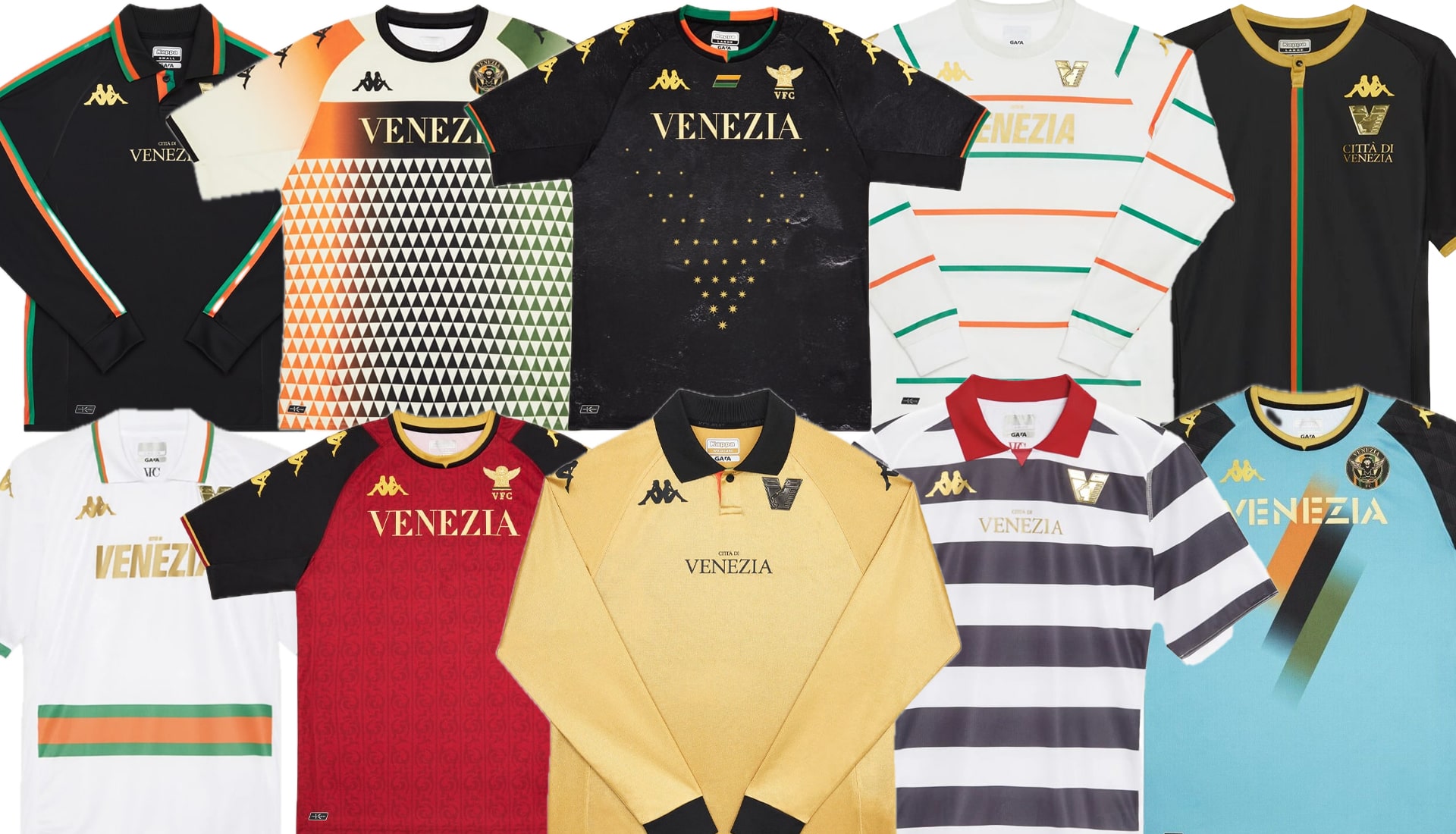 Look Back At All 10 Venezia x Kappa Kits - SoccerBible