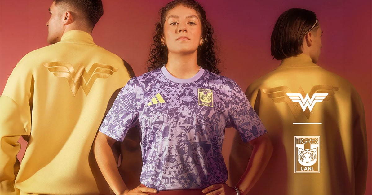 adidas Partner With DC Comics For Tigres Femenil Wonder Woman Pre
