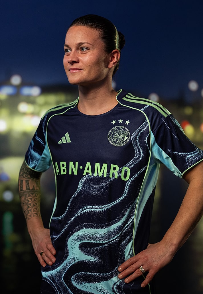 Ajax & adidas Dive Into Heritage With 25/26 Away Jersey Design