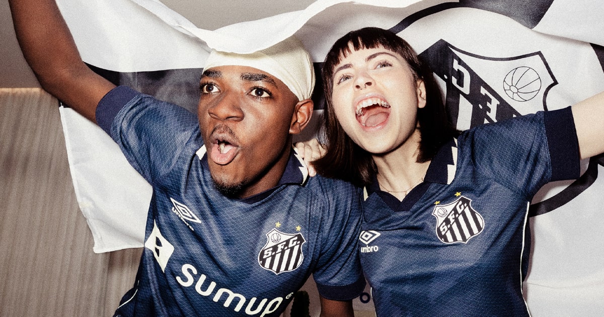 Umbro Launch Santos 2021/22 Third Shirt - SoccerBible