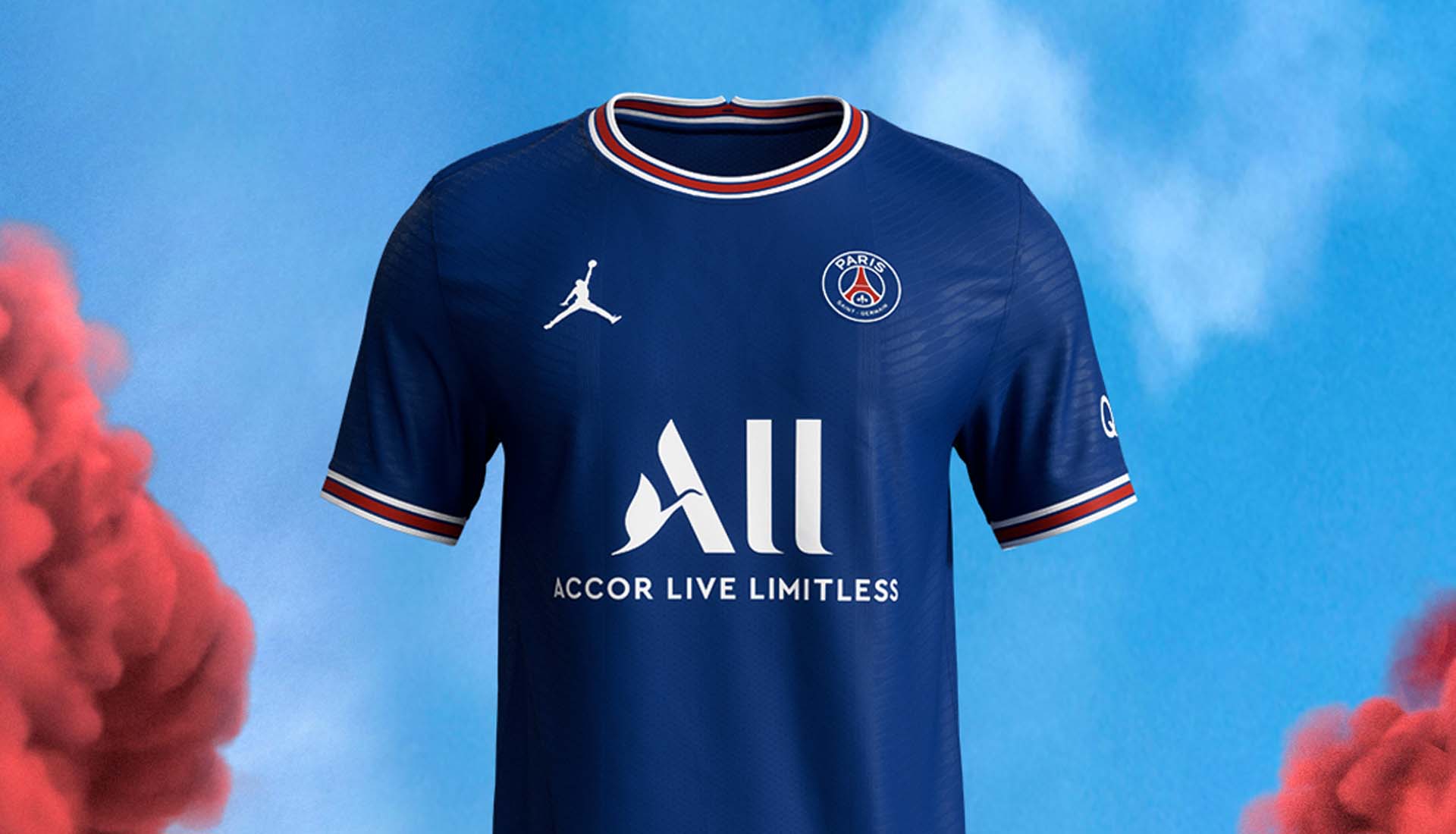 PSG Launch Jordan 21/22 Home Shirt - SoccerBible