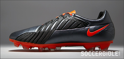Nike T90 Laser IV KL Football Boots - Black/Crimson/Black