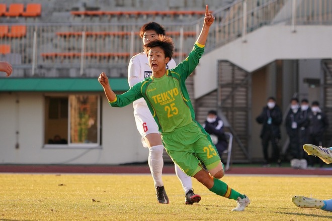 帝京長岡が1年生MFの値千金弾で履正社を撃破！ 自身初の選手権で廣井