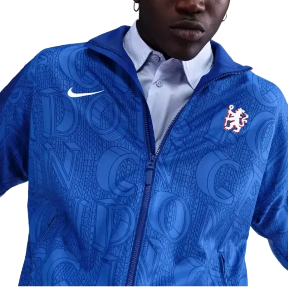 Chelsea FC pre-match presentation Soccer jacket 2025/26 - Nike