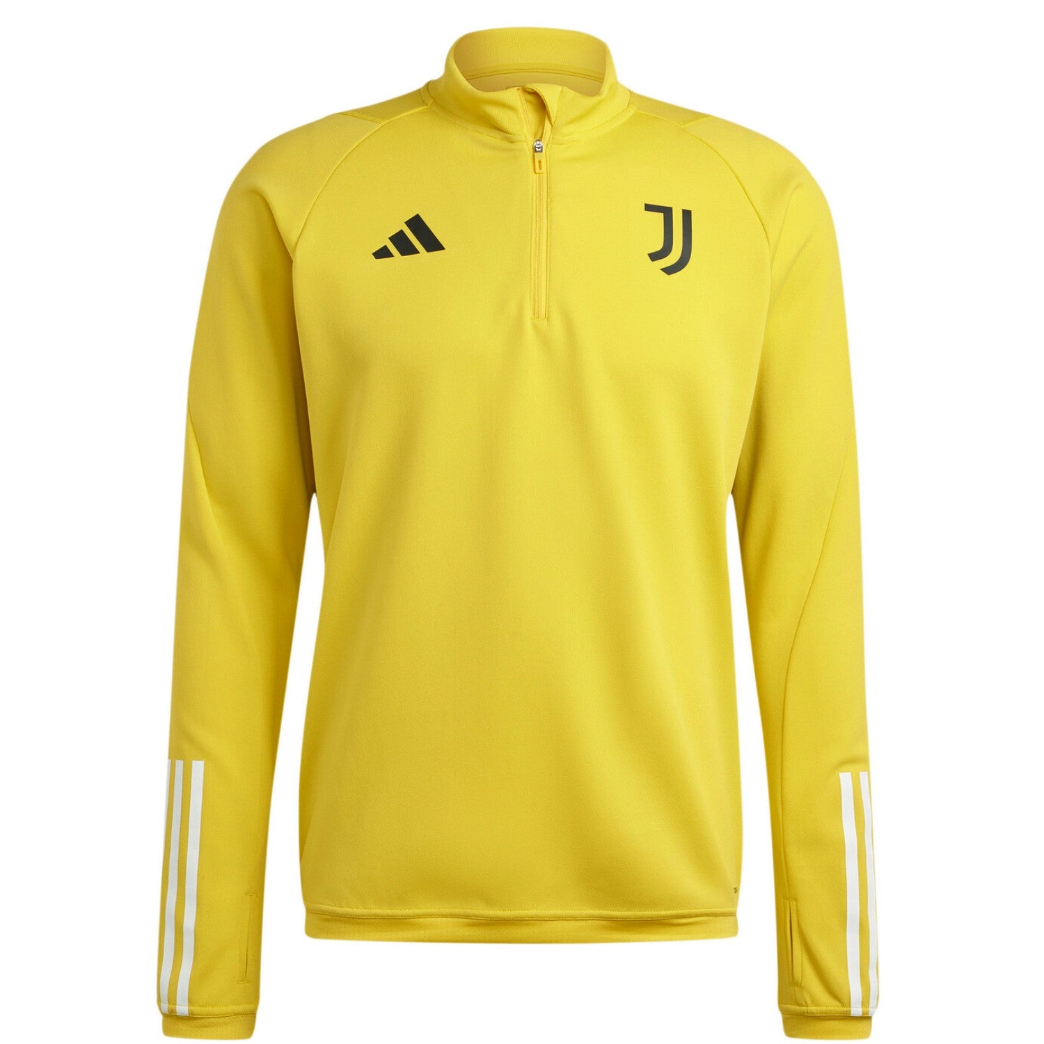 Juventus yellow training technical Soccer tracksuit 2024 - Adidas