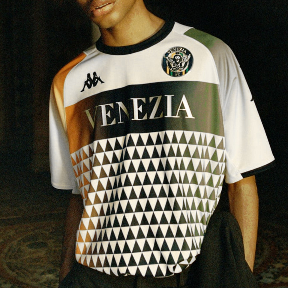 Venezia FC cream Away Soccer jersey 2022 - Kappa