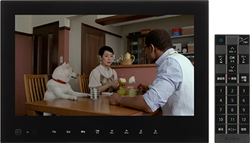 テレビも見られる防水対応デジタルフォトフレーム 「PhotoVision TV