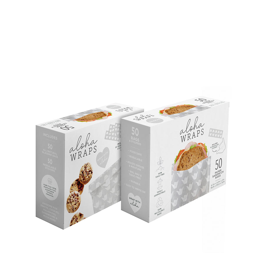 Aloha Wraps Shakas Sandwich Bags – SoHa Living