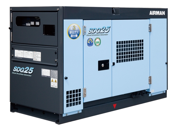 25KVA 発電機｜発電機・溶接・照明機器｜取扱商品｜ソクト｜佐賀・福岡