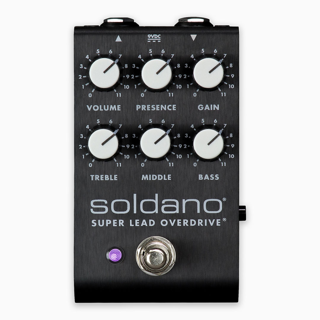 SLO PEDAL - CUSTOM BLACK LIMITED EDITION - soldano.com