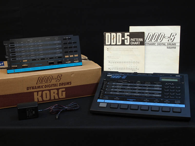 12ビットPCM音源搭載ビンテージドラムマシン KORG DDD-5 « 浜松の中古