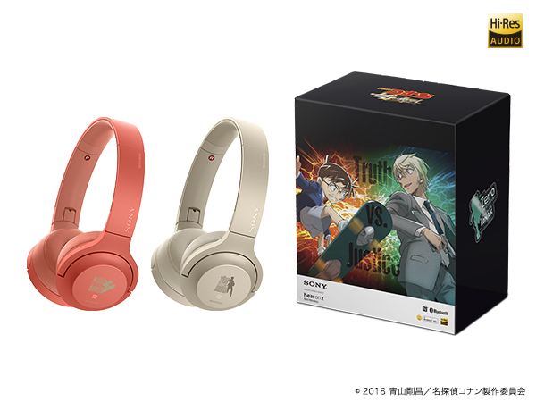 SONY 名探偵コナン 江戸川コナン モデル ヘッドホン 期間限定】ウォークマン＆ワイヤレスヘッドホンに劇場版『名探偵コナン