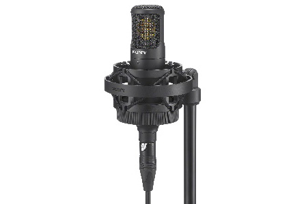 楽曲や音声の自宅収音用マイク『C-80』を発売。プロ用マイクの技術で