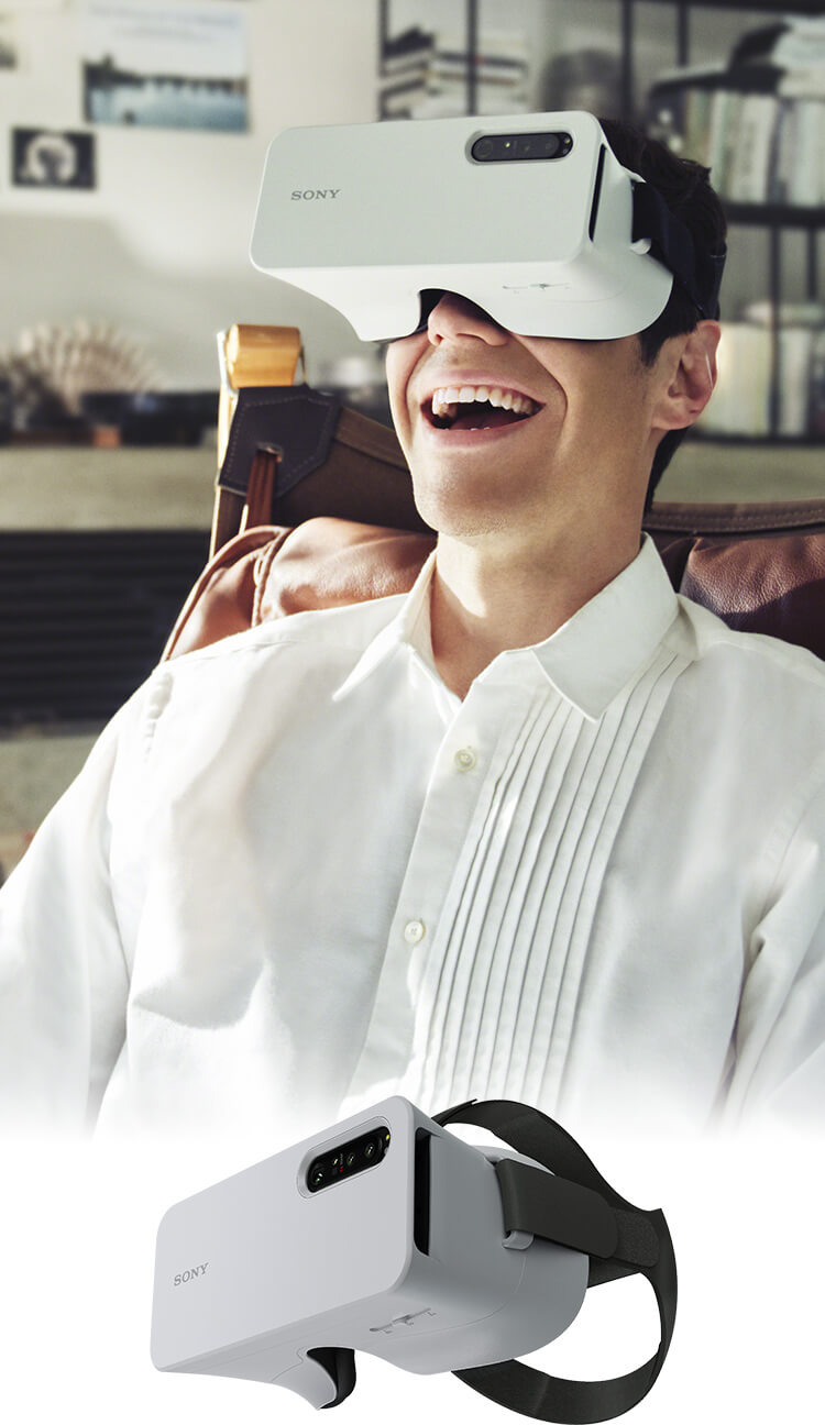 Xperiaの4K* HDR 有機ELディスプレイでVR体験を実現 ソニーならではの