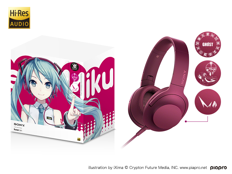 h.ear on（MDR-100A) 初音ミクモデル | ヘッドホン | ソニー