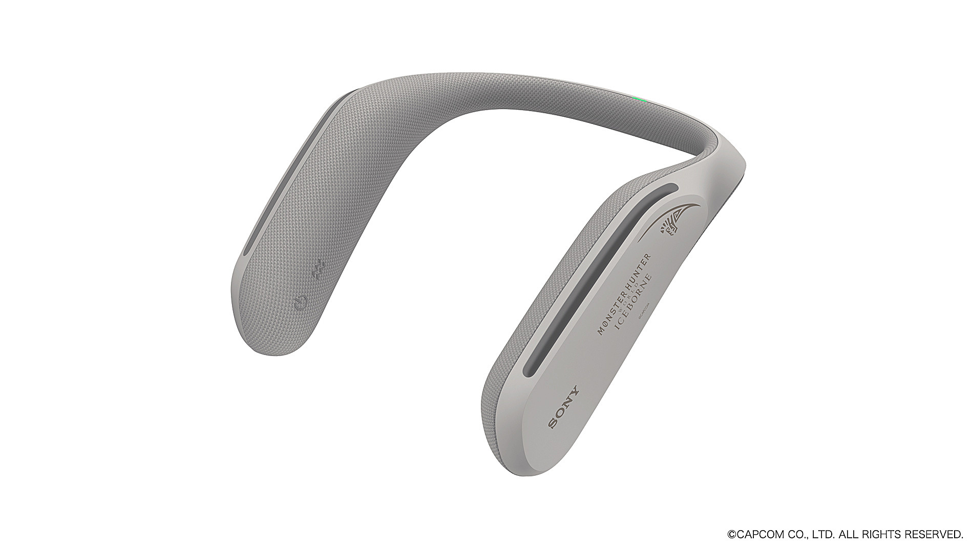 ウェアラブルネックスピーカー『MONSTER HUNTER WORLD: ICEBORNE