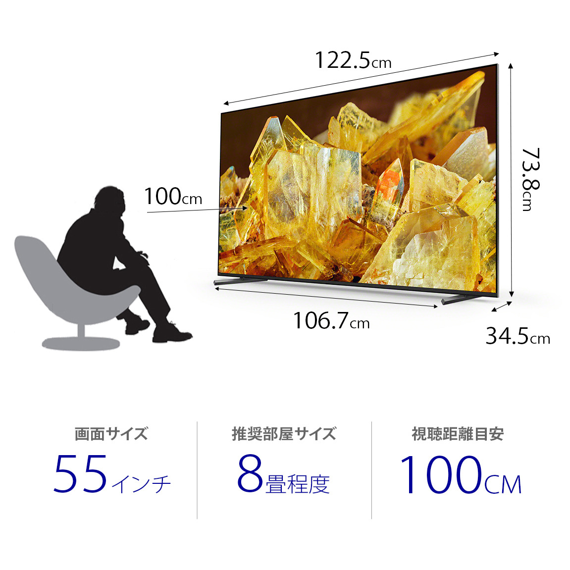 XRJ-55X90L 購入 | テレビ ブラビア | ソニー