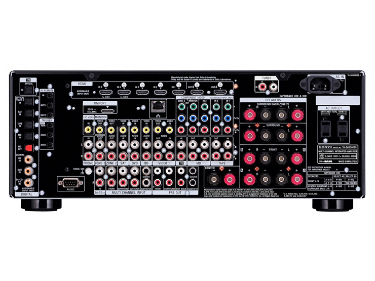 TA-DA5500ES 商品の写真 | コンポーネントオーディオ | ソニー