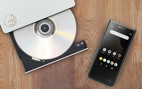 NW-ZX500シリーズ 特長 : 転送 | ポータブルオーディオプレーヤー