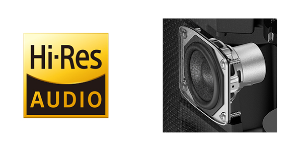 SRS-RA5000 特長 : 高音質 | アクティブスピーカー／ネックスピーカー