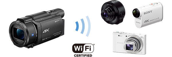 FDR-AX55 特長 : カンタンで快適な操作性 | デジタルビデオカメラ