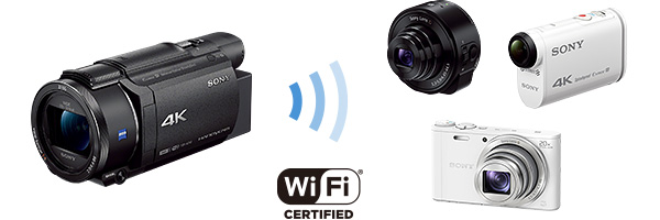 FDR-AX60 特長 : 便利な機能 | デジタルビデオカメラ Handycam