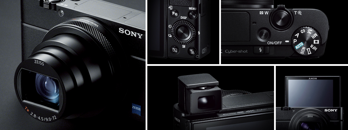 RX100VI(DSC-RX100M6) 特長 : デザイン＆便利なアクセサリー