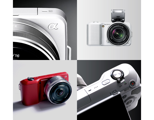 NEX-3A 特長 : 極限まで小さく、軽く | デジタル一眼カメラα（アルファ