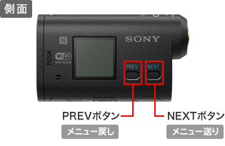 HDR-AS30V おもな操作手順（日本語）早見ガイド | アクションカムの