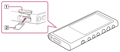 microSDカードを使う | 使いかた | NW-ZX300シリーズ | 製品別サポート