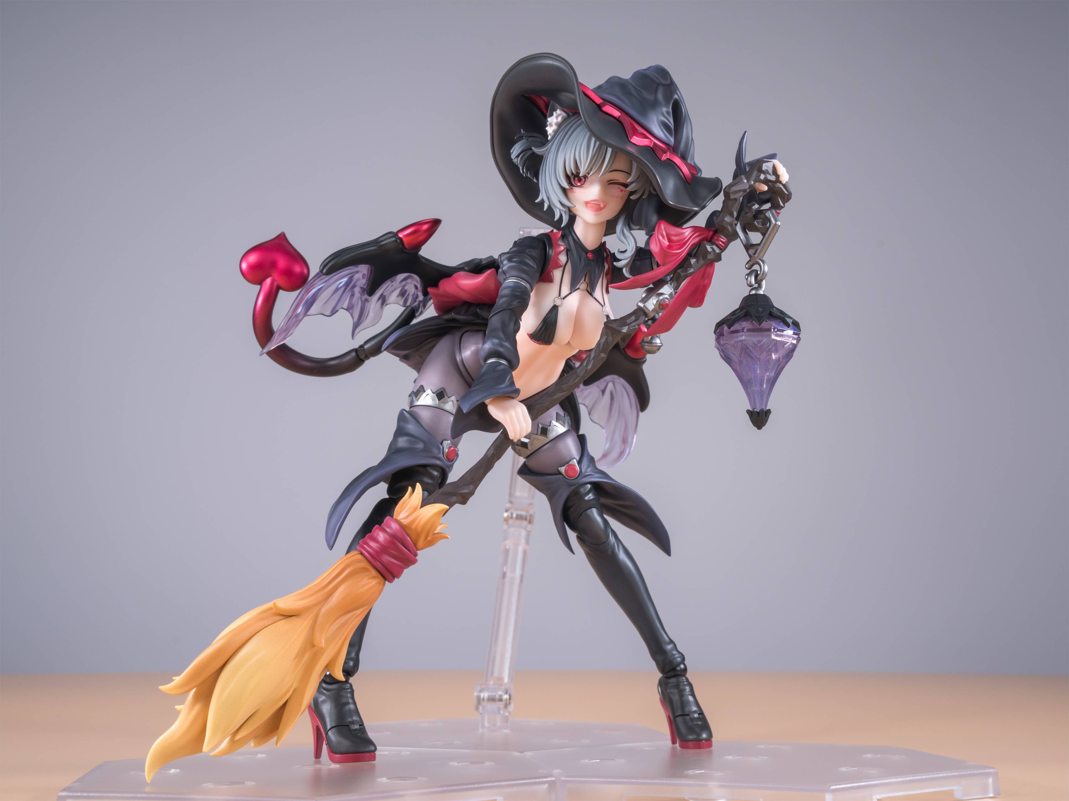見習魔女・星川猫猫 完成品アクションフィギュア 黒髪Ver. 1/12