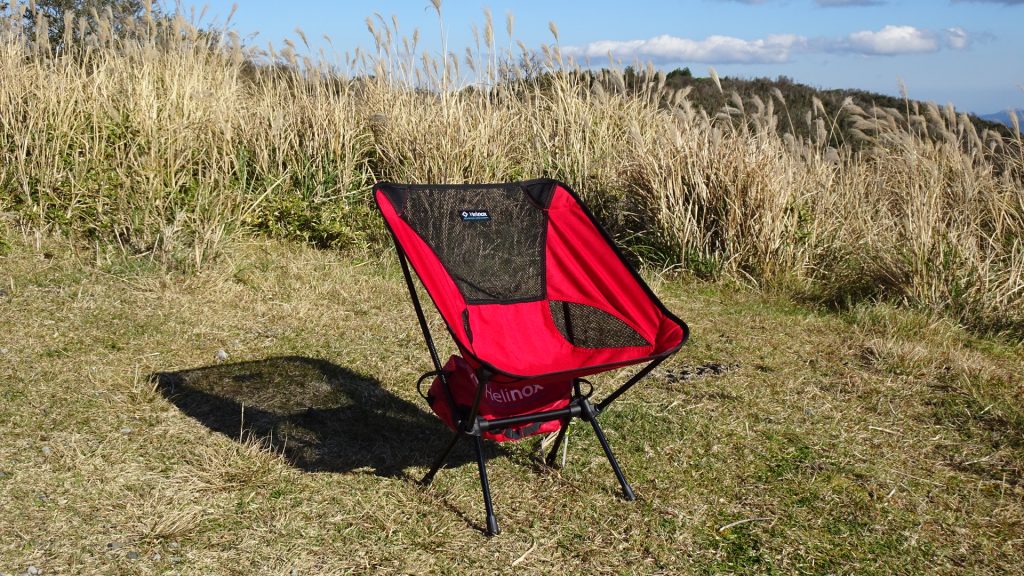チェアワンの弱点解消!?]Helinoxテーブルワンにピッタリのイスは