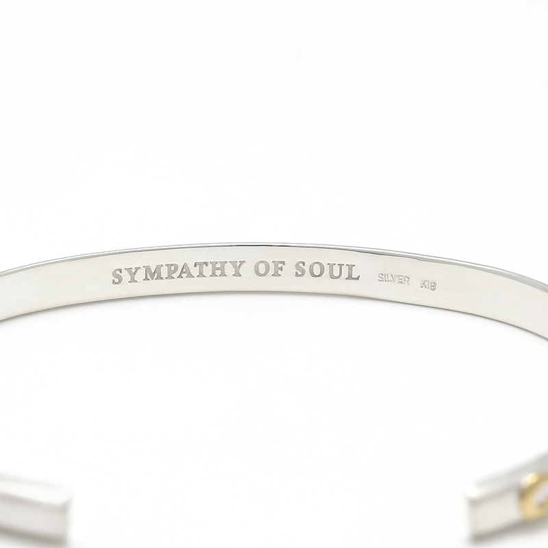 SYMPATHY OF SOUL（シンパシーオブソウル） Horseshoe Charm Bangle