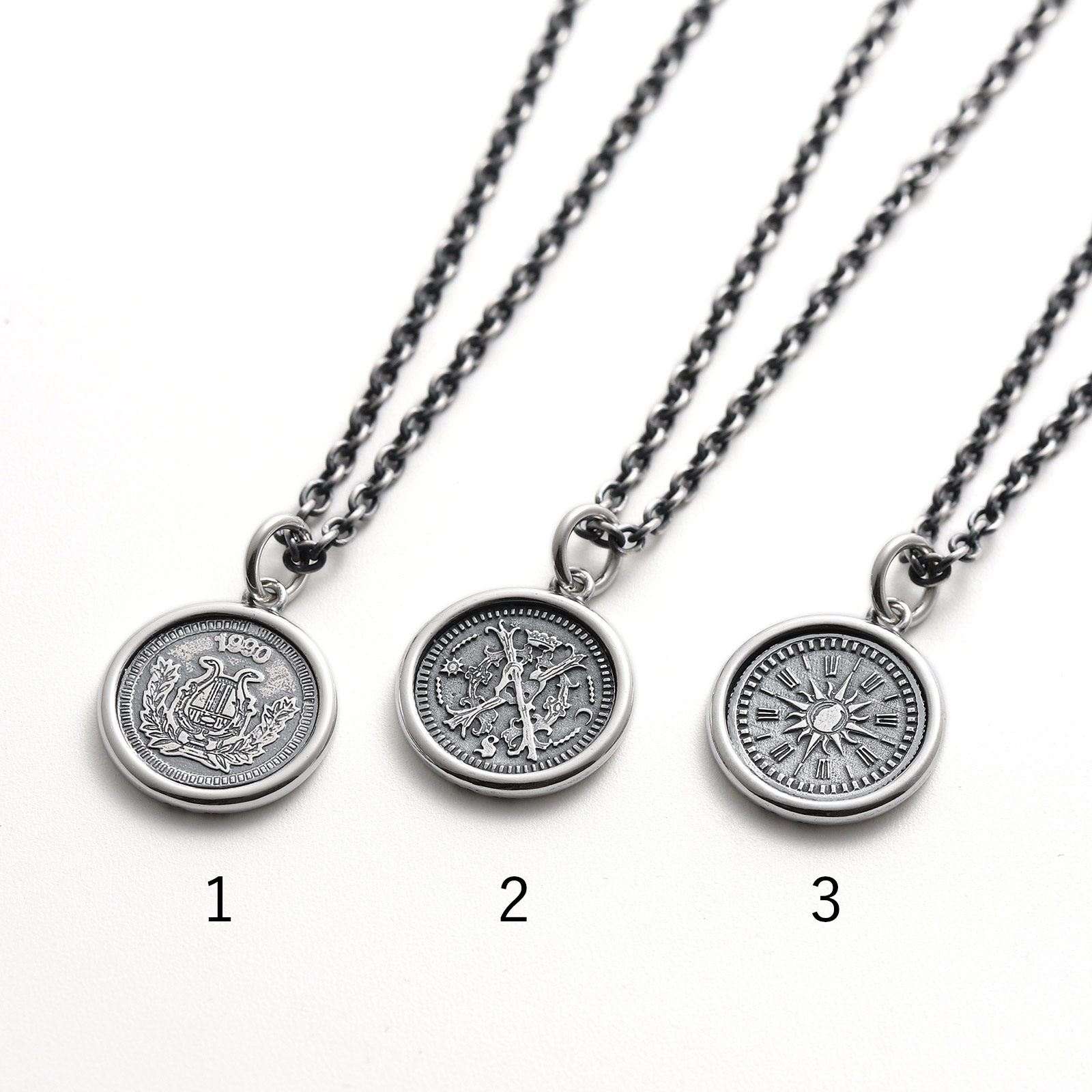 SYMPATHY OF SOUL（シンパシーオブソウル） Frame Coin Necklace - OX
