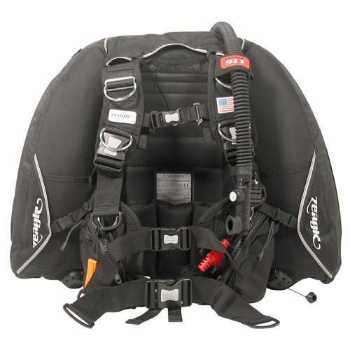 Zeagle 911 BCD with Ripcord System, Black - Scuba