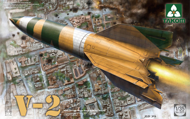 Takom V-2 Rocket 1:35 - build review - Scale Modelling Now