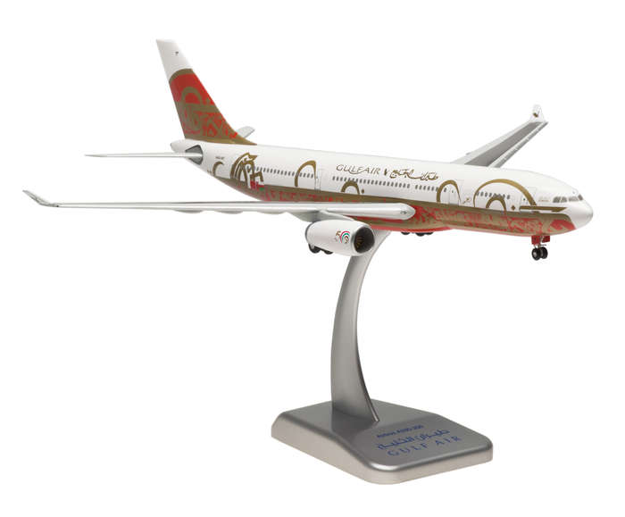 ScaleModelStore.com :: Hogan 1:200 - 0465GR - Gulf Air Airbus A330-200