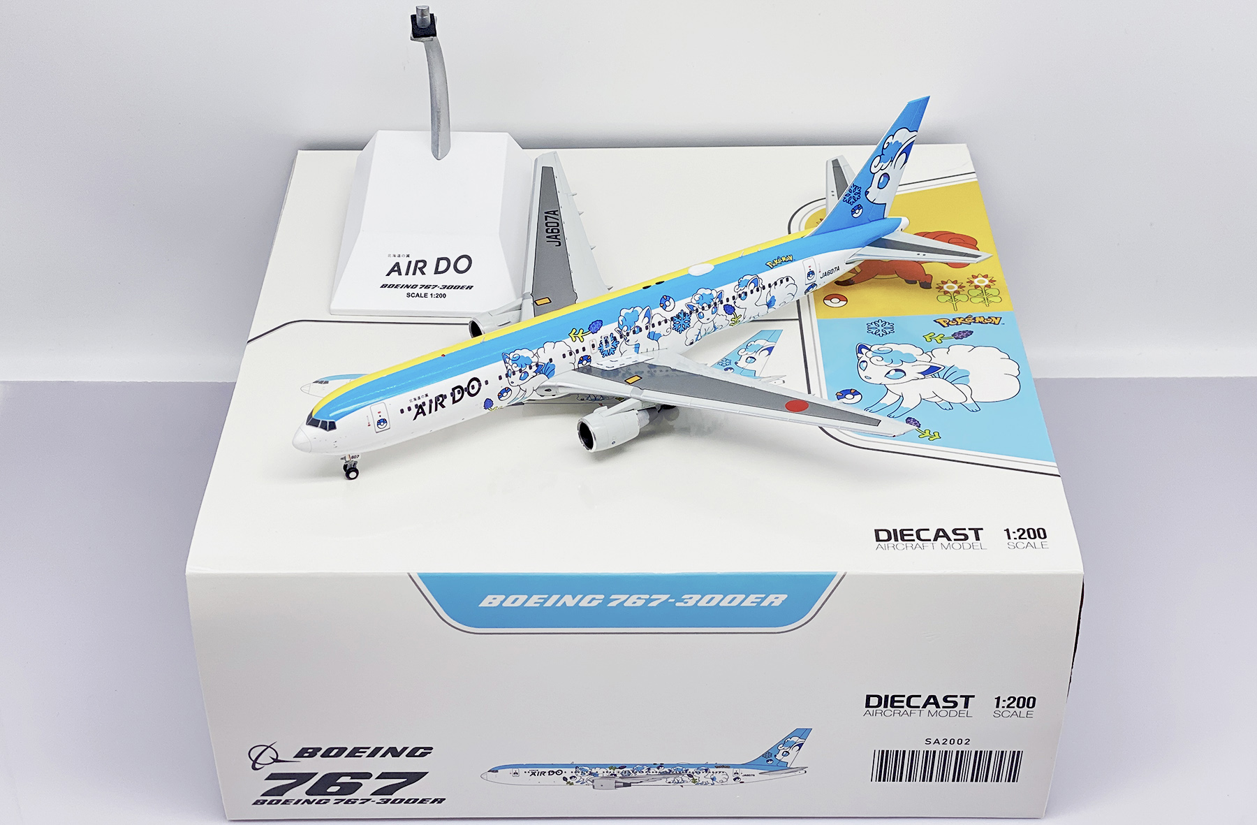 航空機・ヘリコプター JC Wings ANA B767-300ER JA604A 1/400 航空機