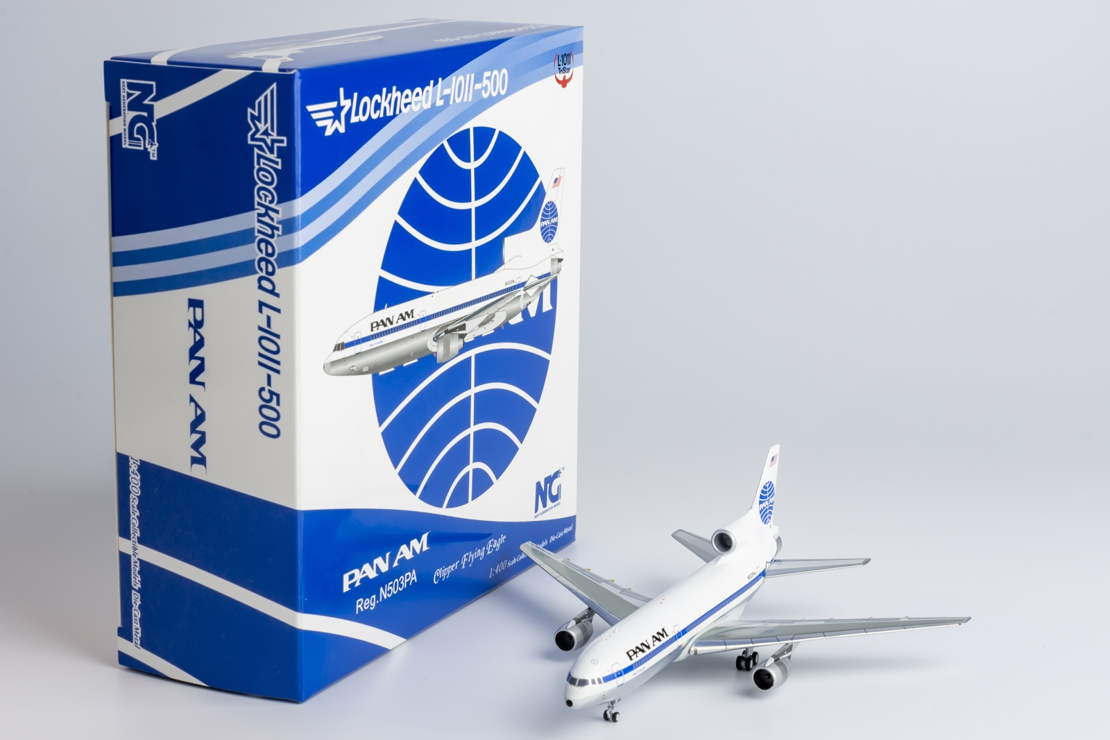 ScaleModelStore.com :: NG Models 1:400 - 35021 - Pan Am Lockheed L