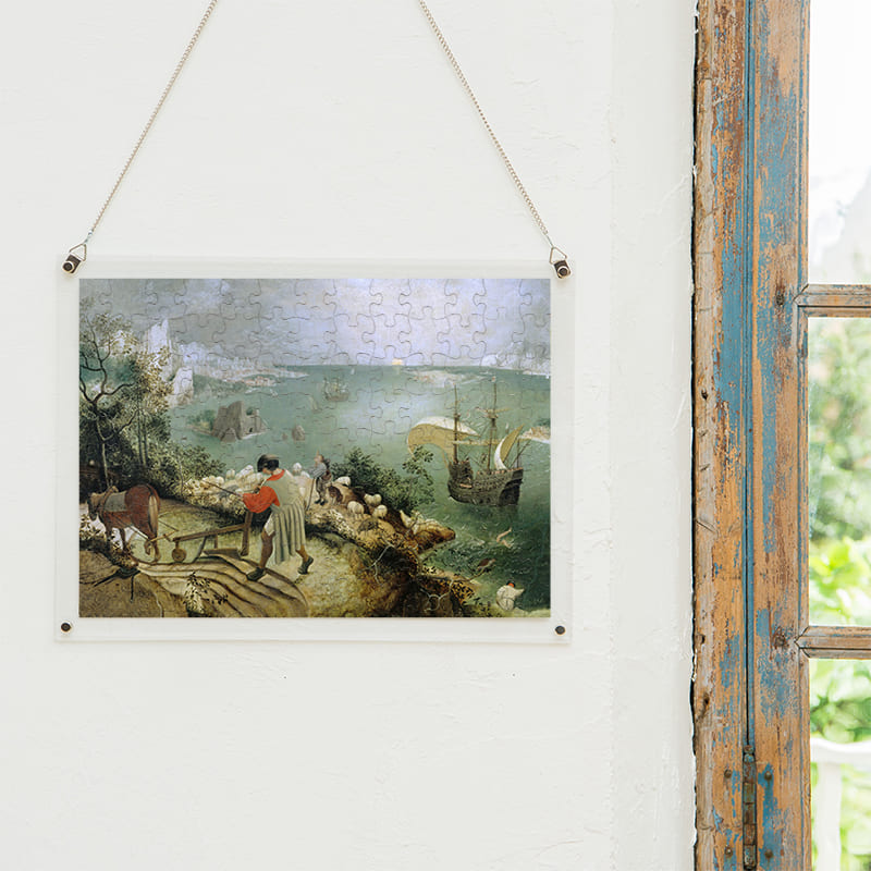 イカロスの墜落のある風景（ピーテル・ブリューゲル）のジグソーパズル