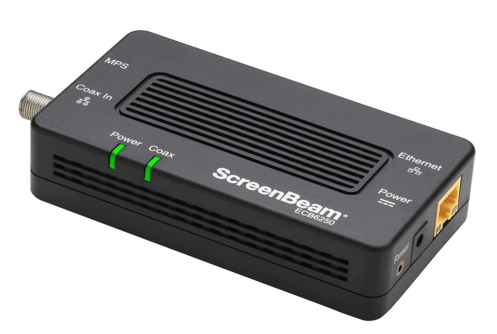 MoCA 2.5 Network Adapter with 1.0Gbps Ethernet Port - Screenbeam